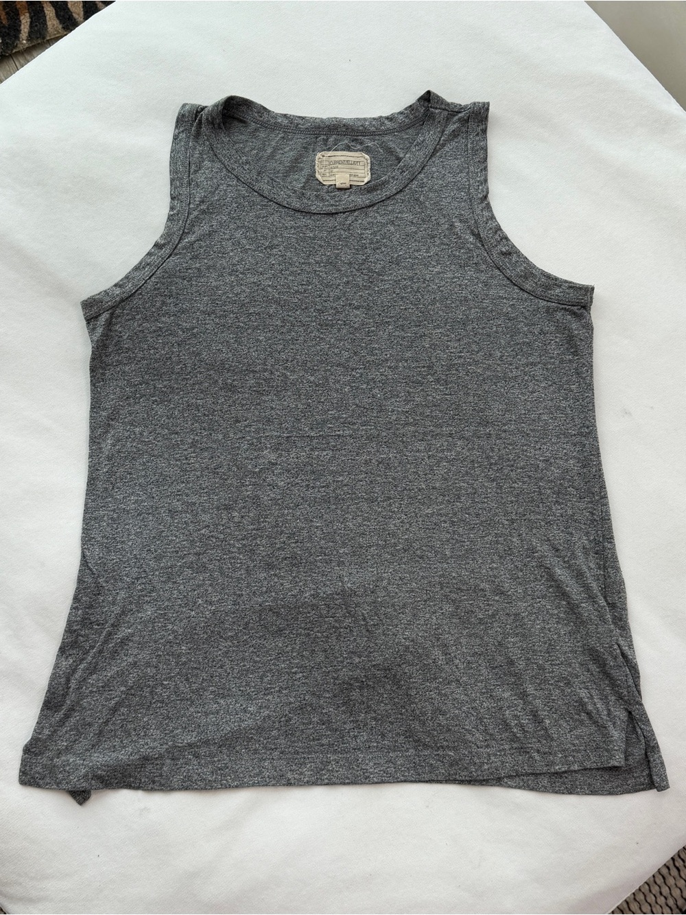 Current/Elliott “The Muscle Tee” — Heather Gray, size 0/XS